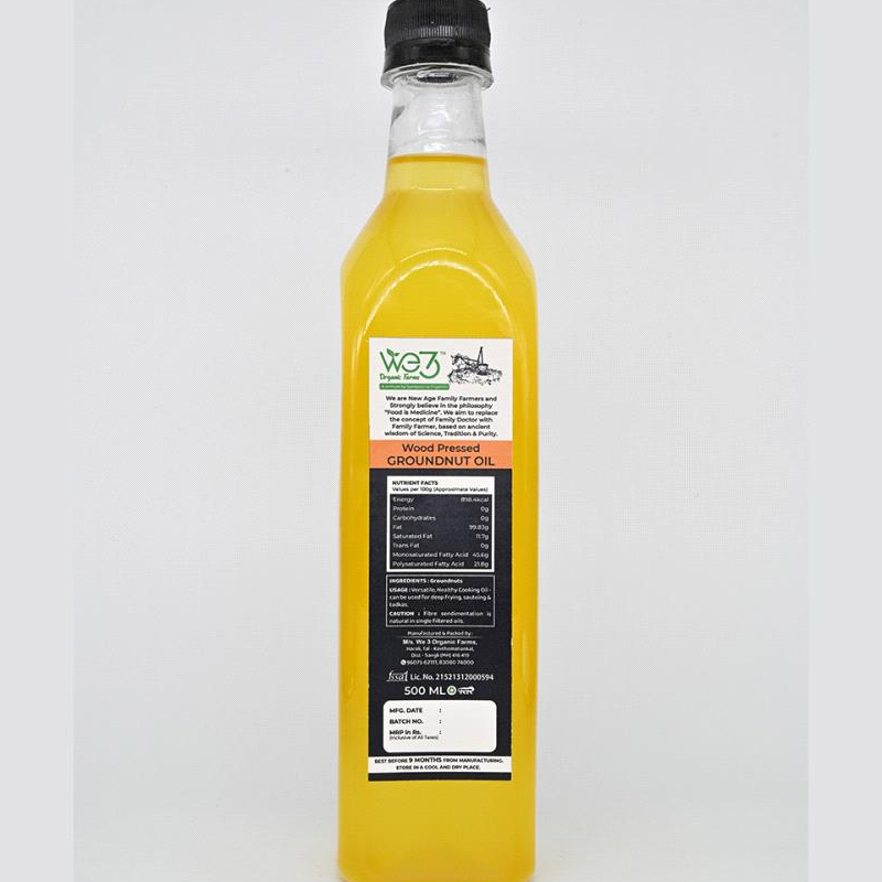 Cold Pressed Groundnut Oil